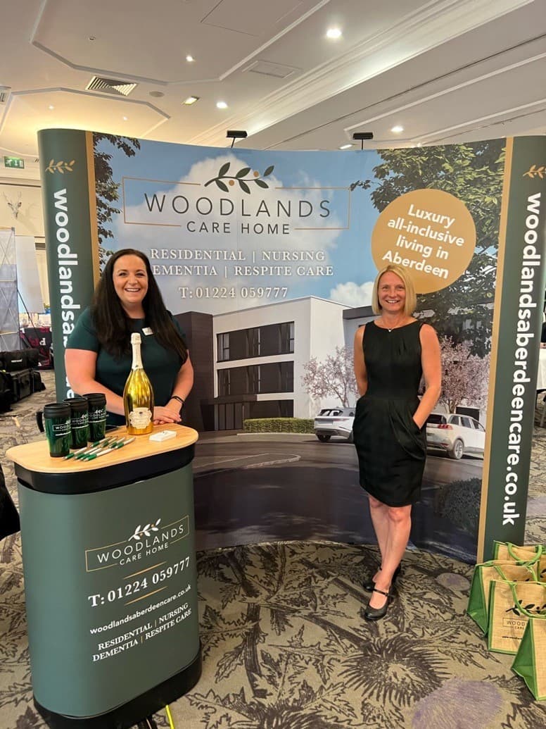 Woodlands Staff at Exhibition