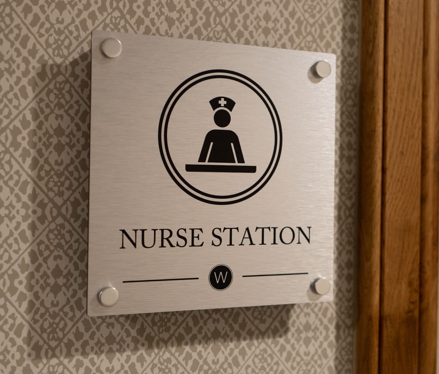 Nurse Station Sign