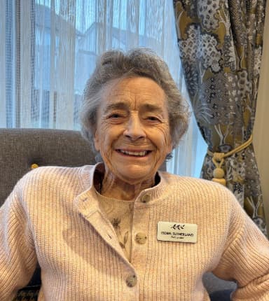 Resident at Woodlands care home